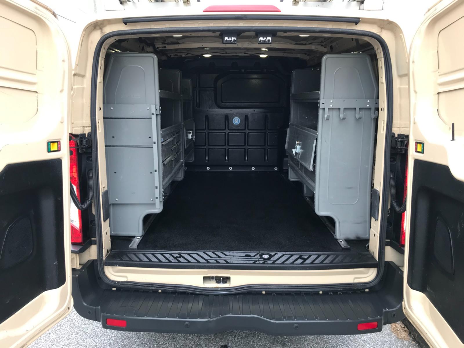 2017 Tan /Gray Ford Transit 150 (1FTYE1YM0HK) with an 3.7 V6 engine, Automatic transmission, located at 577 Chester Pike, Prospect Park, PA, 19076, (610) 237-1015, 39.886154, -75.302338 - 2017 Ford Transit 150: Ladder racks, multiple pieces of shelving, backup camera, partition, power locks and windows, FLEET MAINTAINED, runs LIKE NEW! This vehicle comes inspected and has been given a bumper to bumper safety check. It is very clean, reliable, and well maintained. We offer a unique - Photo #16